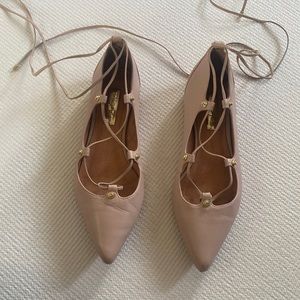 Flats summer, salmon color